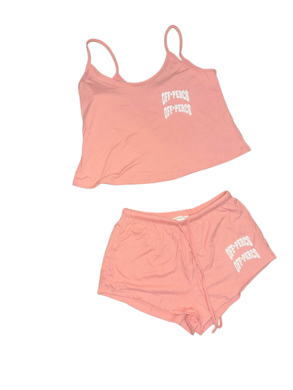 Pink PJ set