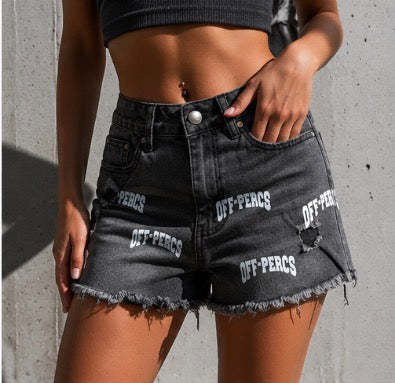 Signature Denim Short Shorts