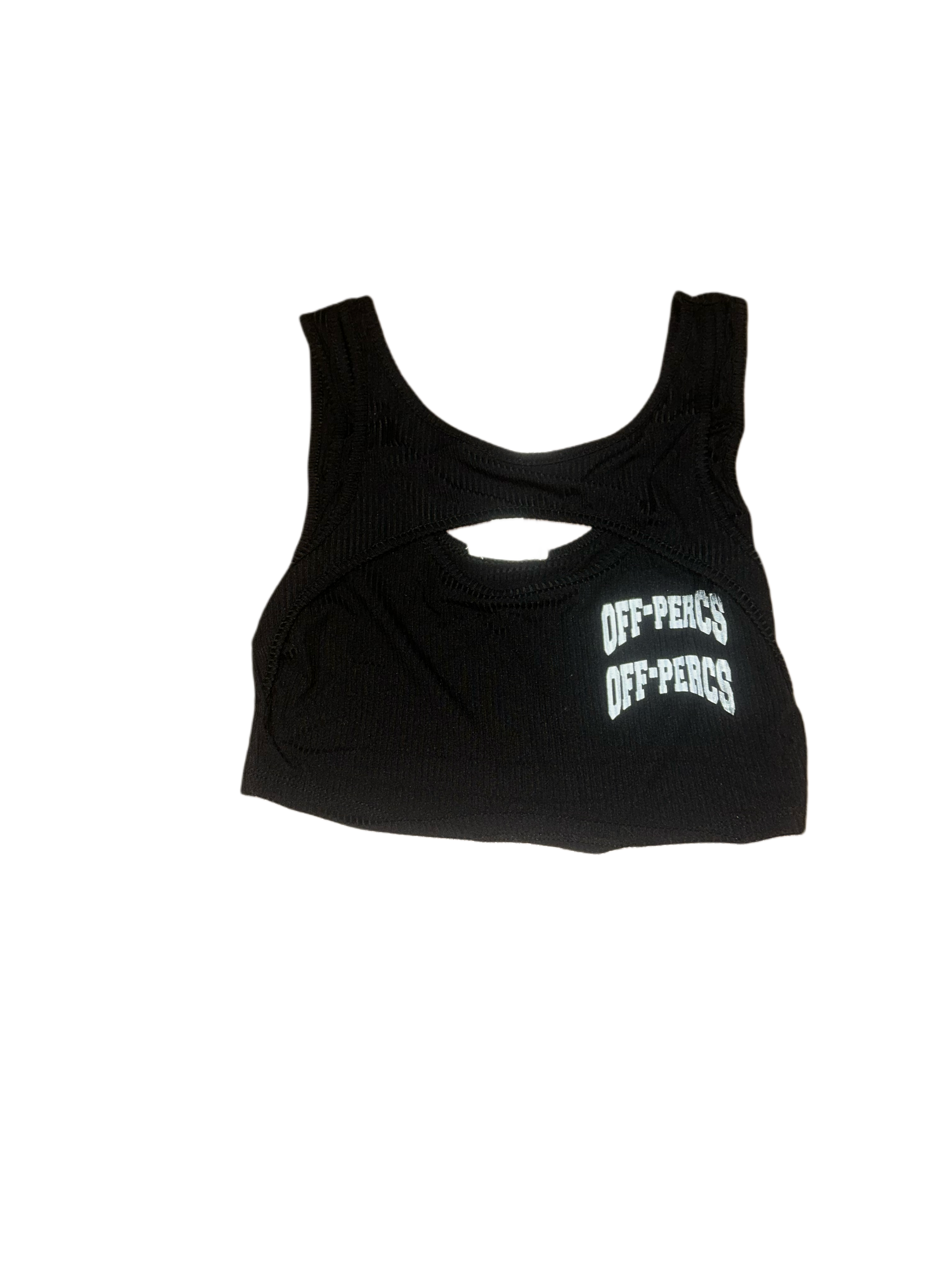 Crop split topper