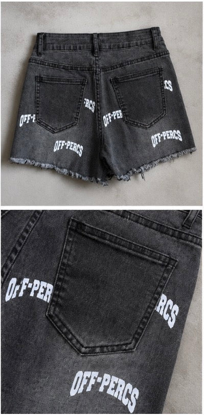 Signature Denim Short Shorts